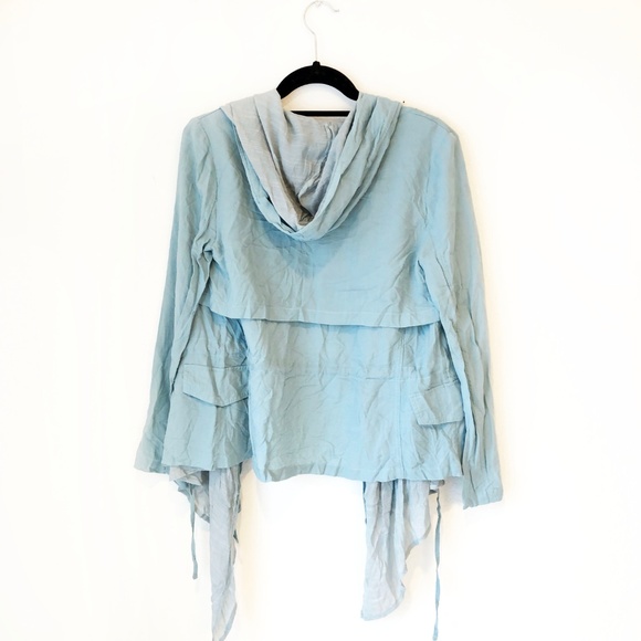 Miilla Clothing Jackets & Blazers - ✨Mint Linen Cargo Jacket✨